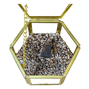 Cofre Sensorial Meteorito 17 - Condrito H5 - Los Vientos 003 - Colección Deco