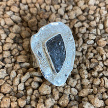 Anillo Meteorito 03 - Mesosiderito - Vaca Muerta - Colección Mundos en Colisión