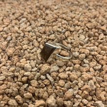 Anillo Meteorito 24  - Condrito L6 - Los Vientos 014 - Colección Nebulosa