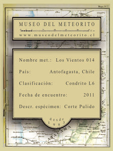 Souvenir Museo del Meteorito 17 - Tienda Museo del Meteorito