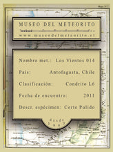 Souvenir Museo del Meteorito 13 - Tienda Museo del Meteorito
