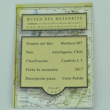 Souvenir Museo del Meteorito 26 - Tienda Museo del Meteorito
